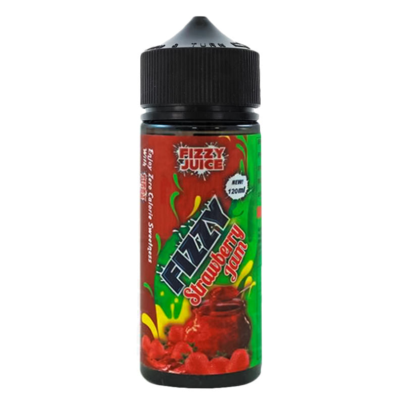 Fizzy: Strawberry Jam E-Liquid 100ml Short Fill - DATED