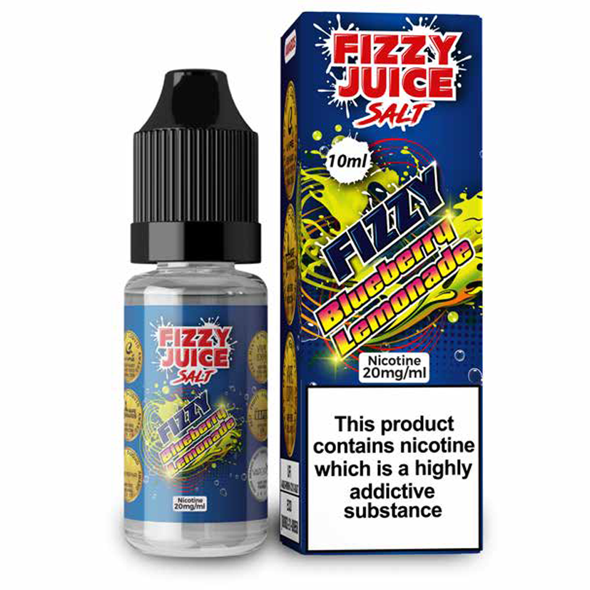 Blueberry Lemonade Nic Salt by Fizzy Juice Nic Salts UK