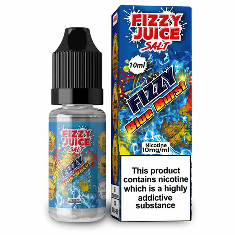 Fizzy Juice Blue Burst 10ml Nic Salt-10mg