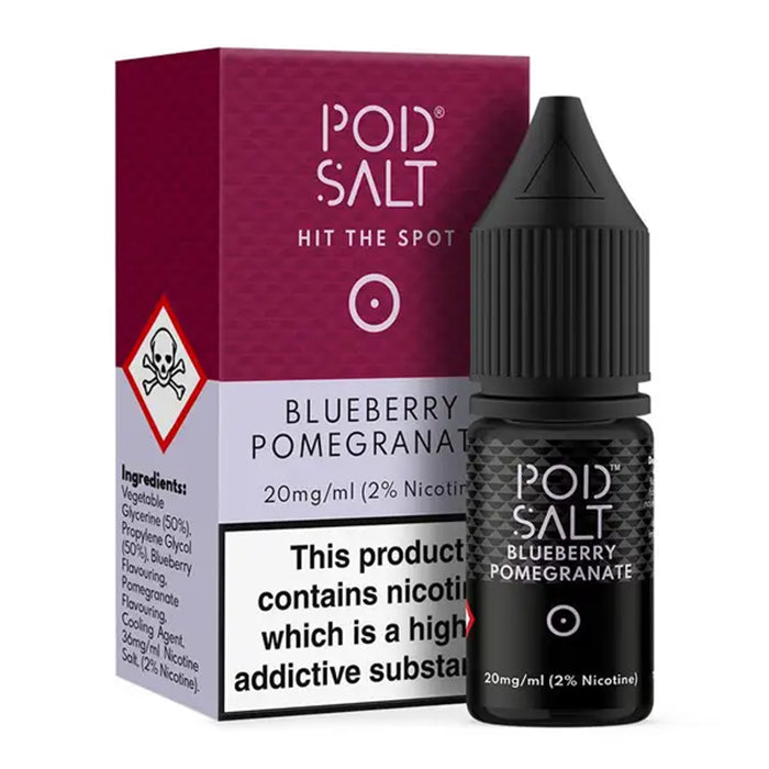 Pod Salt Blueberry Pomegranate 10ml E-Liquid