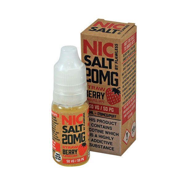 Strawberry Nic Salt by Flawless 10ml