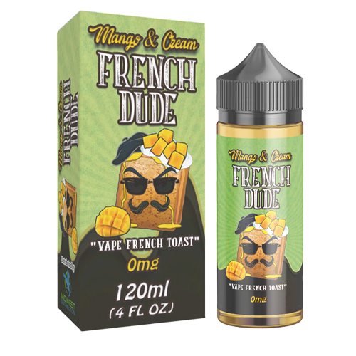Mango & Cream French Dude E-Liquid by Vape Breakfast Classics - Short Fills UK