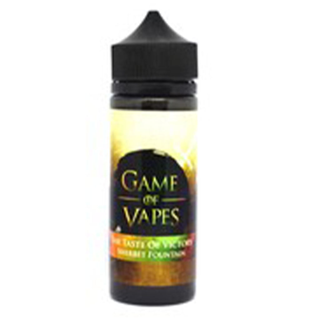 Game Of Vapes The Taste Of Victory Sherbet Fountain 0mg 100ml Shortfill - Dated July 2021
