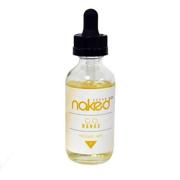 Naked Cream - Go Nanas 0mg 50ml Shortfill E-liquid