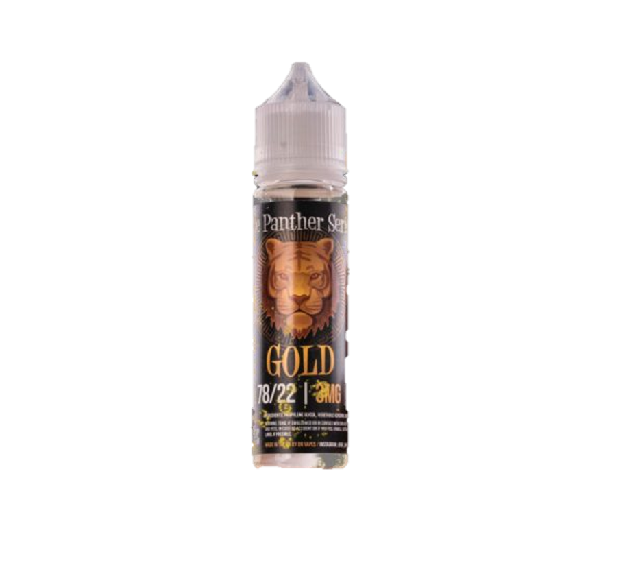 Gold Panther E-liquid by Dr Vapes 50ml Short Fill