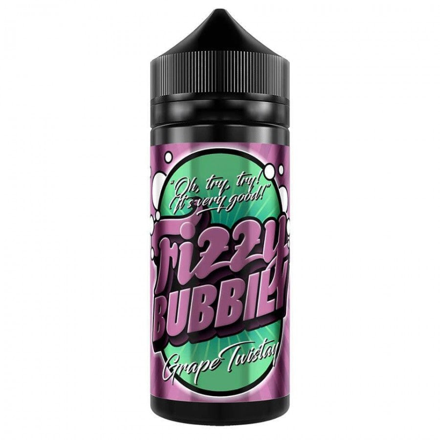 Grape Twistay E-liquid by Fizzy Bubbily 100ml Short Fill