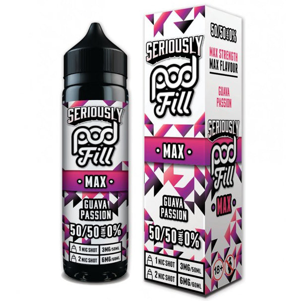 Seriously Pod Fill Max Guava Passion 40ml Shortfill