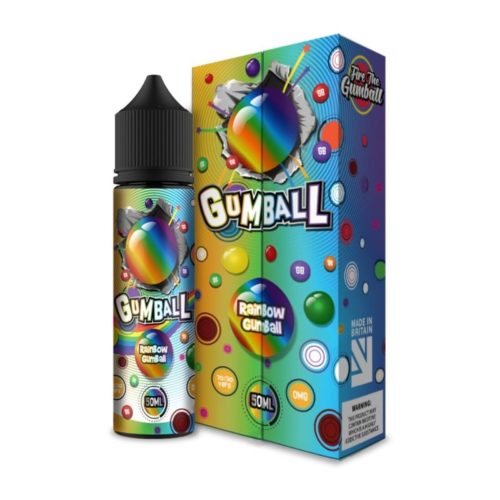 Rainbow Gumball by Slushie Gumball 50ml Shortfill