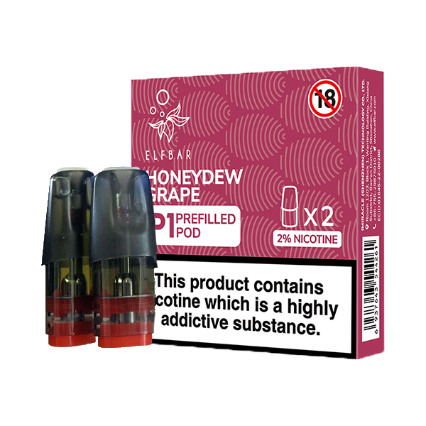 elfbar elfa master akku Elfbar - P1 - Mate 500 - Spearmint - Liquid Pod - Nikotin 20 mg - 4ml