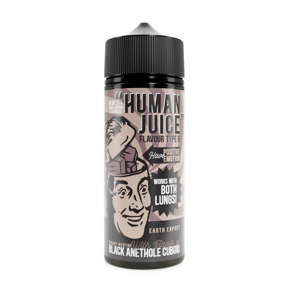 Joe's Juice Human Juice: Black Anethole Cuboid 0mg 100ml Short Fill E-Liquid