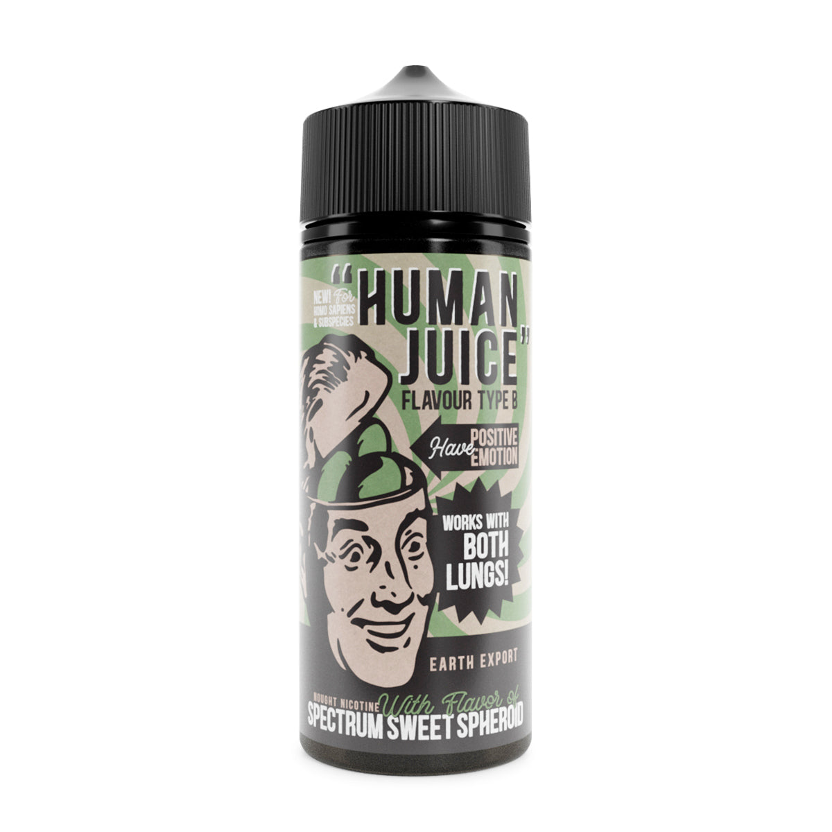 Joe's Juice Human Juice: Spectrum Sweet Spheroid 0mg 100ml Shortfill E-Liquid