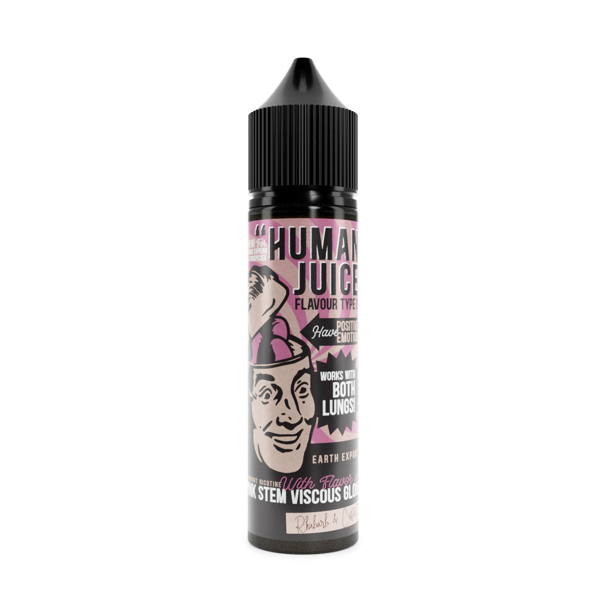 Joe's Juice Human Juice: Pink Stem Viscous Gloop 0mg 50ml Shortfill E-Liquid