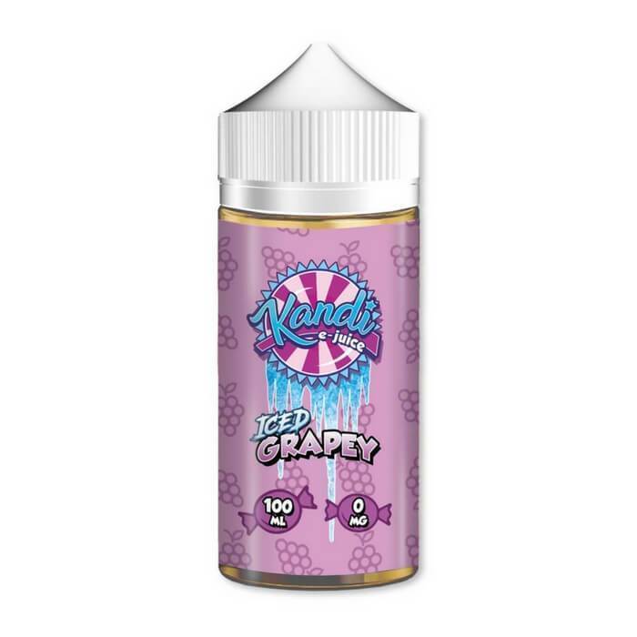 Kandi Iced Grapey 80ml Shortfill - 0mg