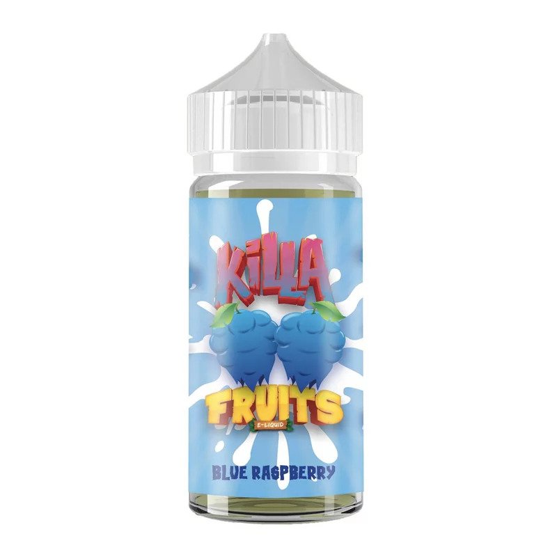 Blue Raspberry E-liquid by Killa Fruits 100ml Shortfill