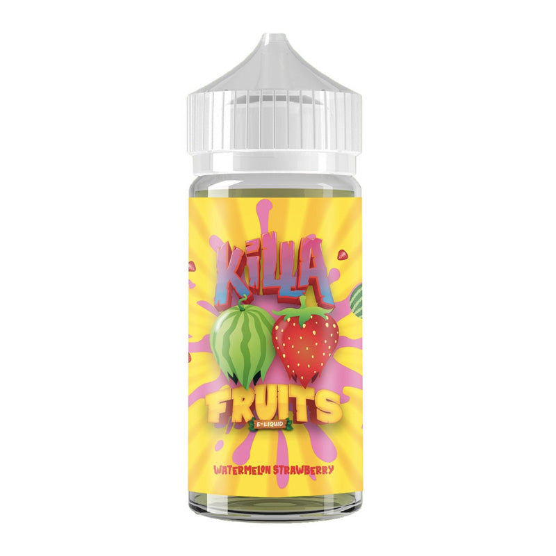 Watermelon Strawberry E-liquid by Killa Fruits 100ml Shortfill