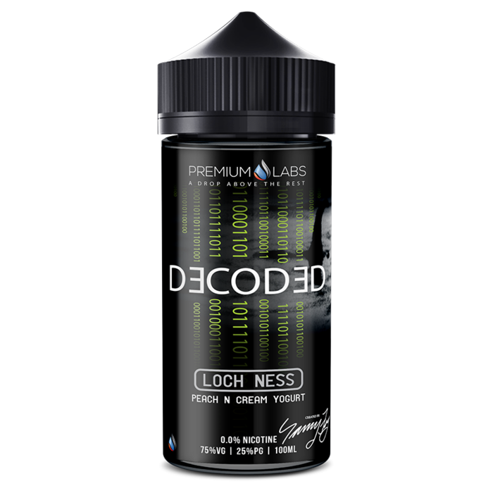 Decoded - Loch Ness E-liquid by Premium Labs 100ml Shortfill