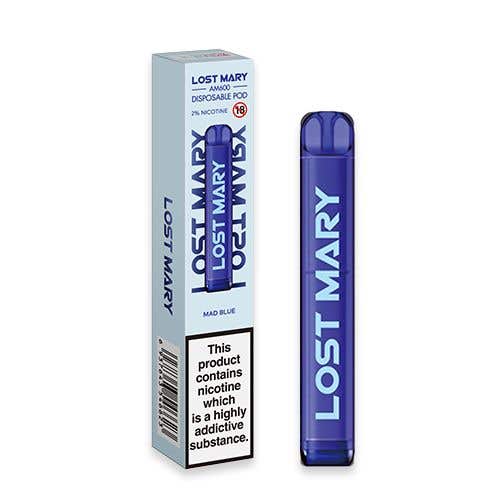 Lost Mary AM600 Disposable Vape Device-Mad Blue