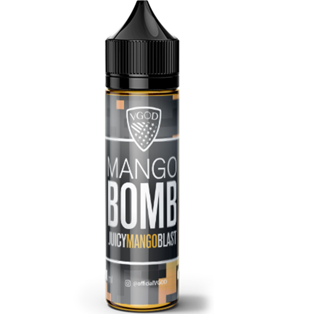 Mango Bomb E-Liquid by VGod 50ml Shortfill