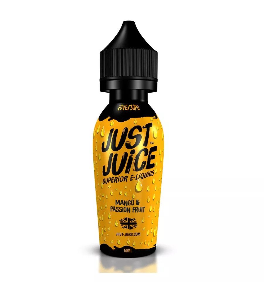 Mango & Passion Fruit E-liquid by Just Juice 50ml Short Fill