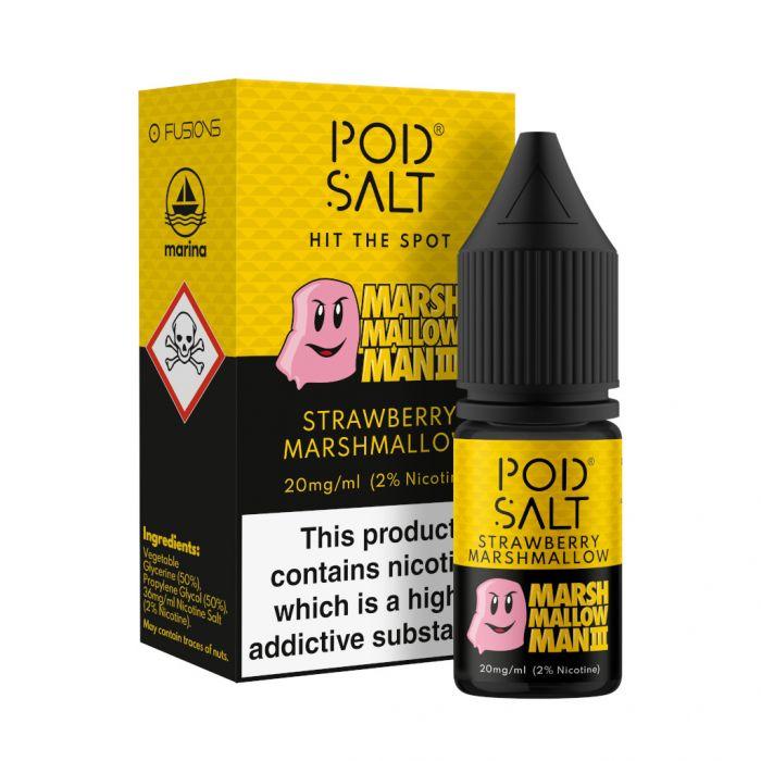 Pod Salt Marshmallow Man III Strawberry Marshmallow Fusion Series 20mg 10ml