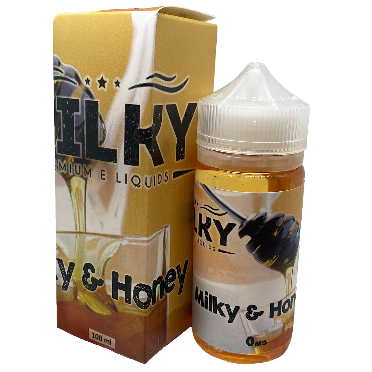 Milky Milky & Honey 0mg 100ml E-Liquid