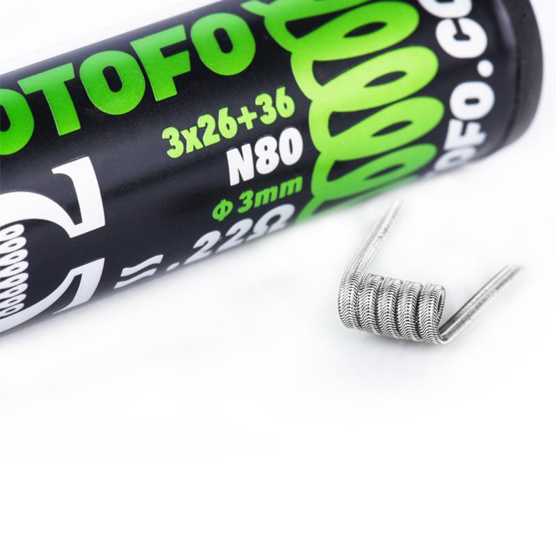 Alien Clapton Ni80 0.3mm 10 Pack by Wotofo