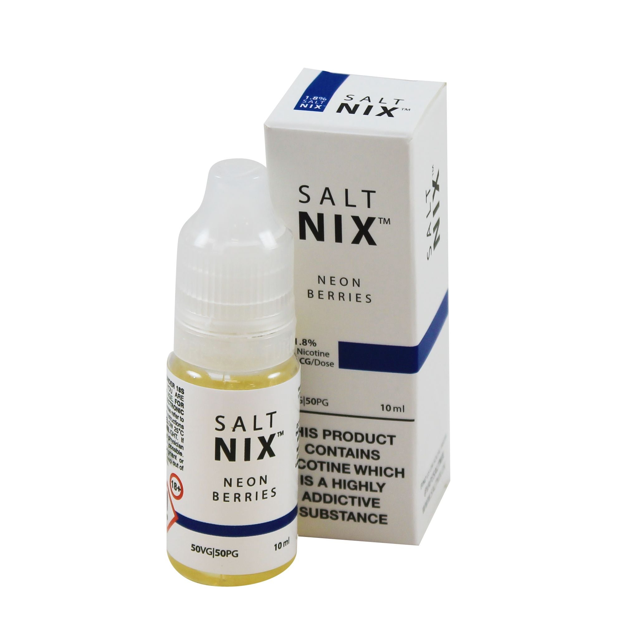 Salt Nix Neon Berries 18mg 10ml Nic Salt E-Liquid