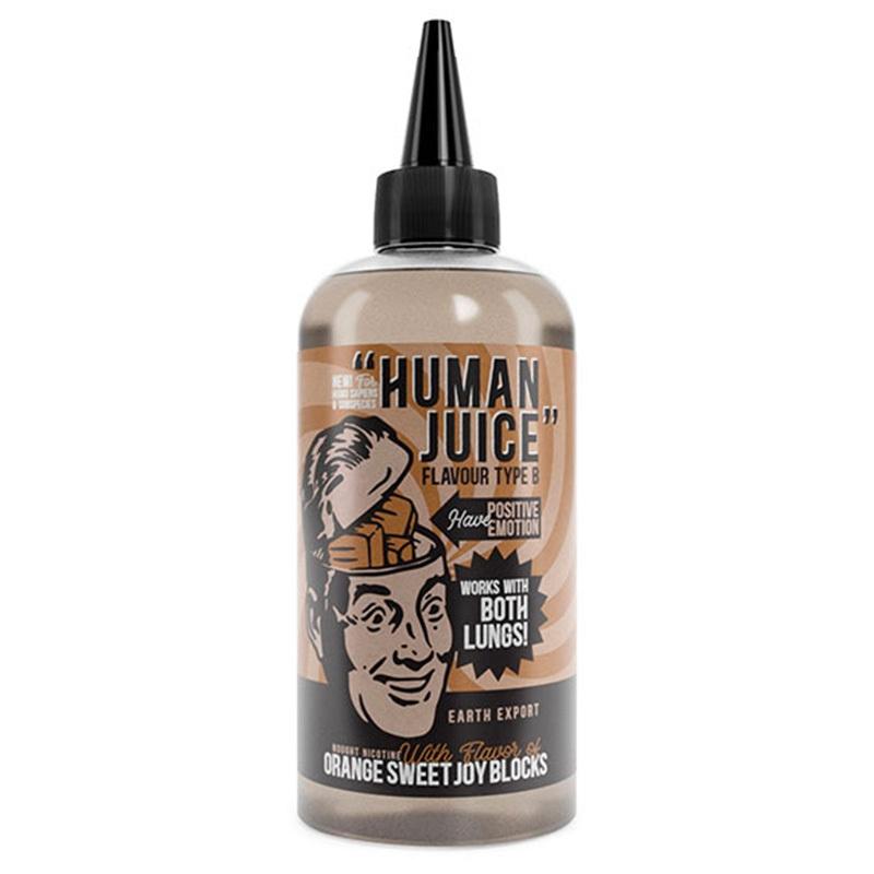 Joe's Juice Human Juice: Orange Sweet Joy Blocks 0mg 200ml Short Fill E-Liquid