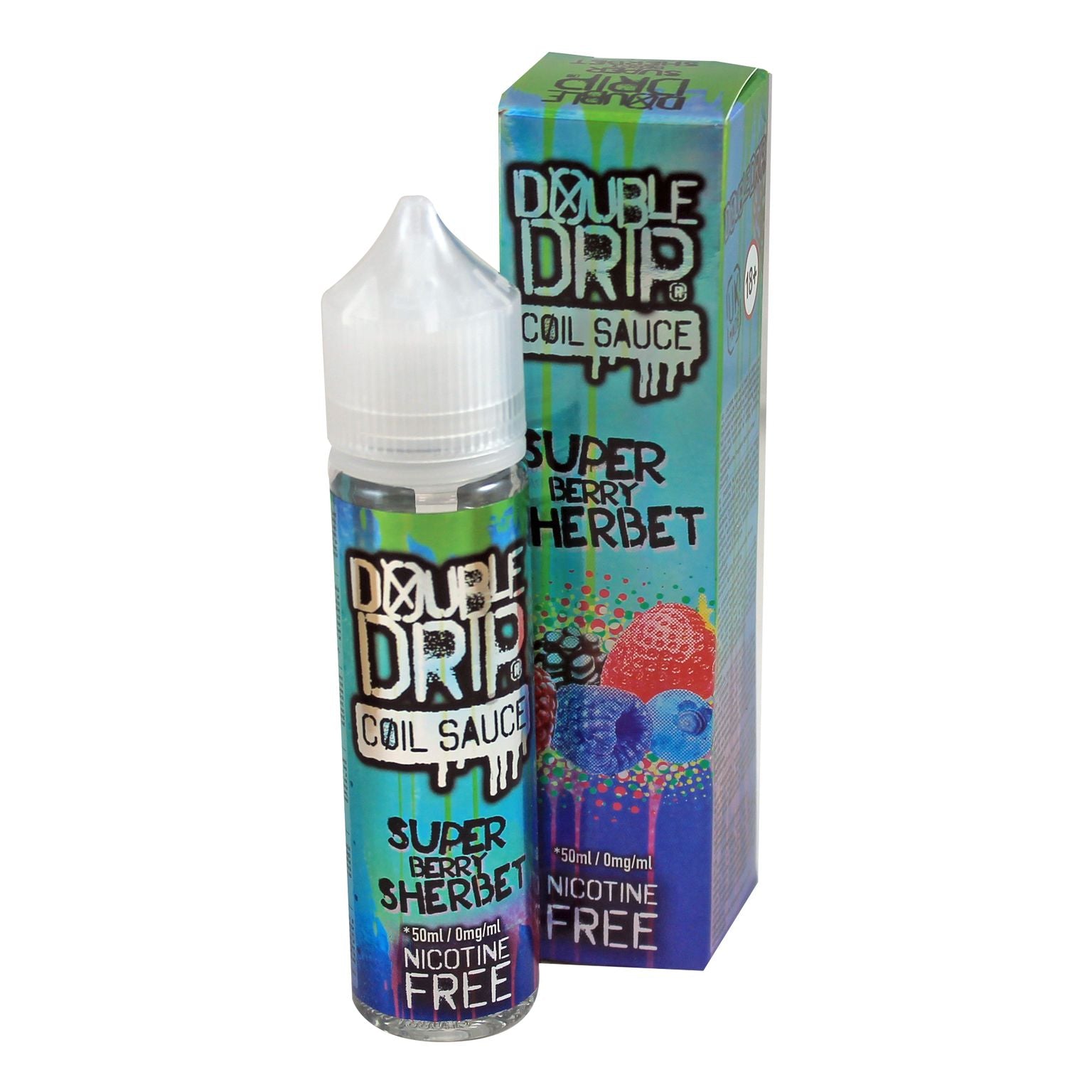 Double Drip Super Berry Sherbet E-Liquid 50ml Shortfill