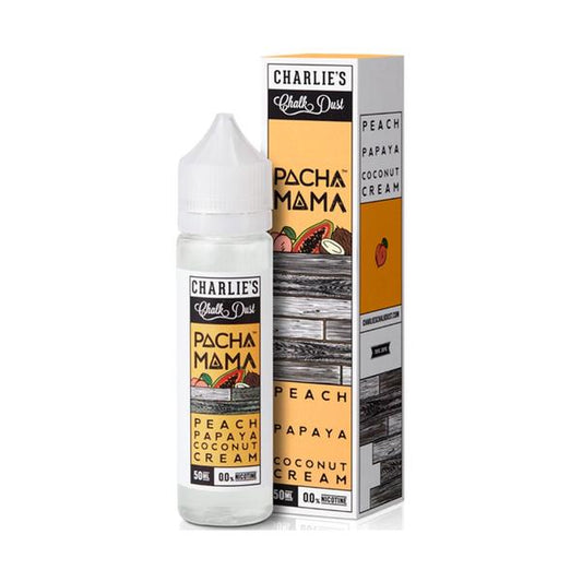Peach Papaya Coconut Cream E-Liquid by Pacha Mama 50ml Shortfill