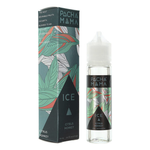 Pacha Mama Ice: Citrus Monkey 0mg 50ml Shortfill E-Liquid