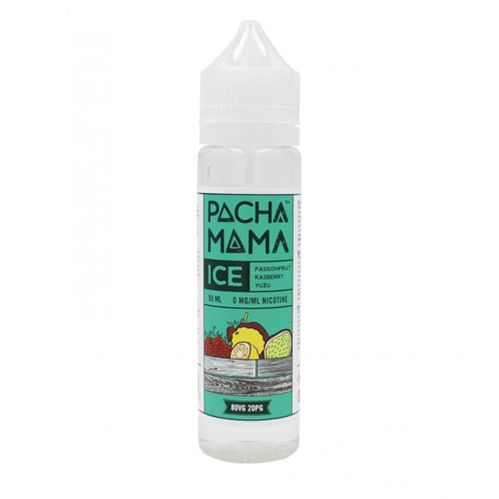 Passion Fruit Raspberry Yuzu by Pacha Mama Ice 50ml Short Fill