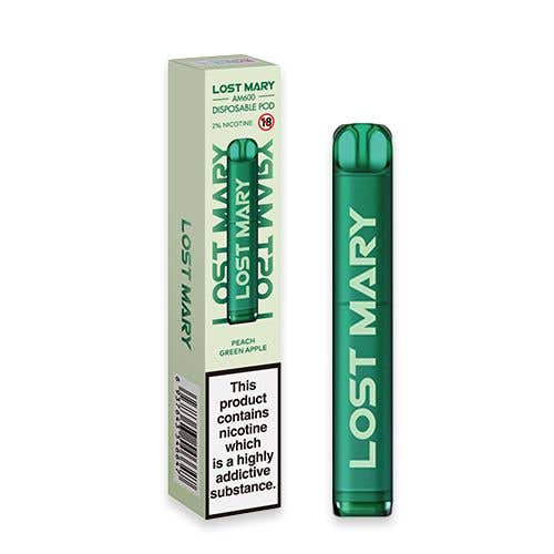 Lost Mary AM600 Disposable Vape Device-Peach Pineapple