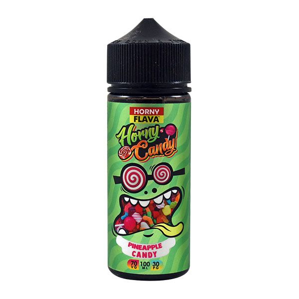 Horny Flava Pineapple Candy 0mg 100ml Short Fill E-Liquid