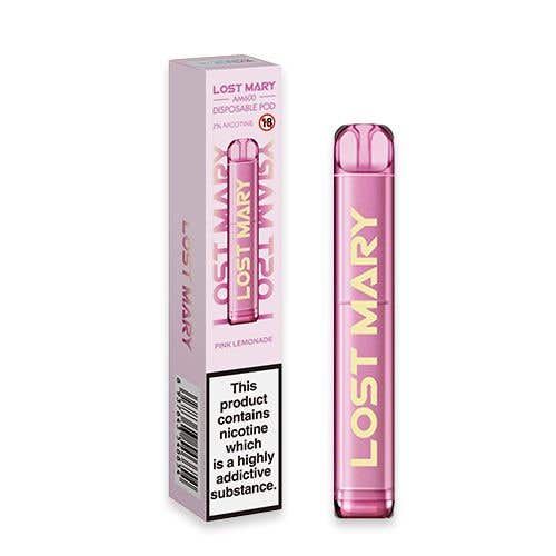 Lost Mary AM600 Disposable Vape Device-Pink Lemonade