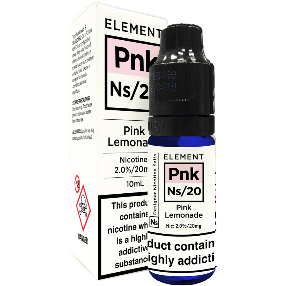 Pink Lemonade  Nic Salt by Element 10ml