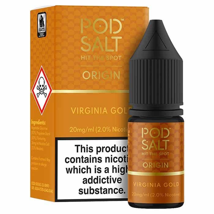 Pod Salt Virginia Gold 10ml E-Liquid