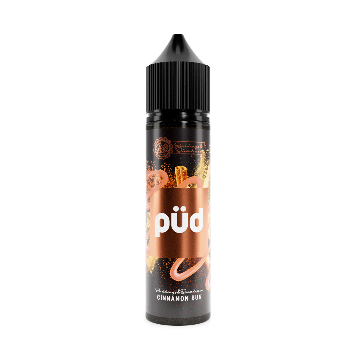 Pud Pudding & Decadence Cinnamon Bun 0mg 50ml Shortfill E-Liquid