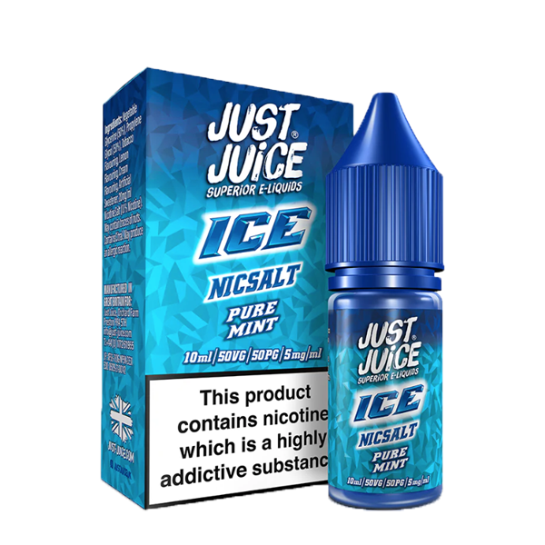 Just Juice Ice Pure Mint Nic Salt 10ml E-Liquid-5mg