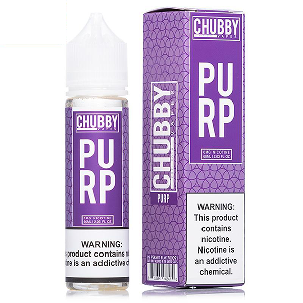 Purp E-Liquid by Chubby Vapes 50ml Shortfill
