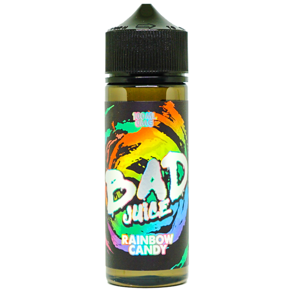 Bad Juice Rainbow Candy 0mg 100ml Short Fill E-Liquid