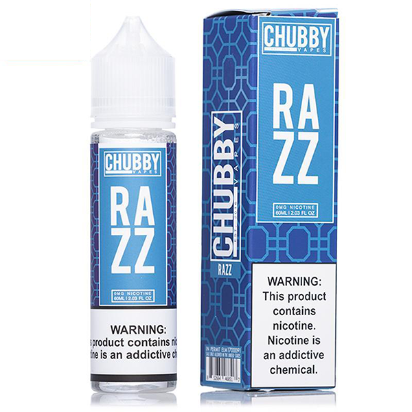 Razz E-Liquid by Chubby Vapes 50ml Shortfill