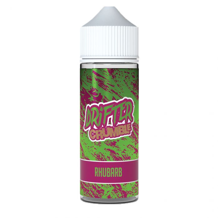 Drifter Crumble Rhubarb E-Liquid by Juice Sauz 100ml Short Fill