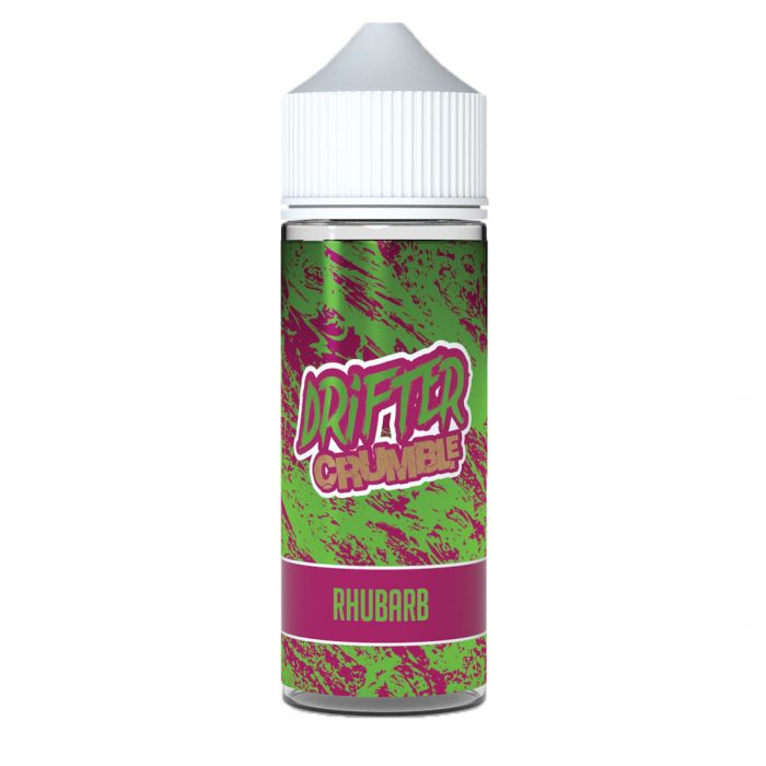 Drifter Crumble Rhubarb E-Liquid by Juice Sauz 100ml Shortfill