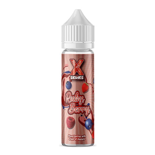 X Series Ruby Berry E-Liquid by Juice Source 50ml Shortfill