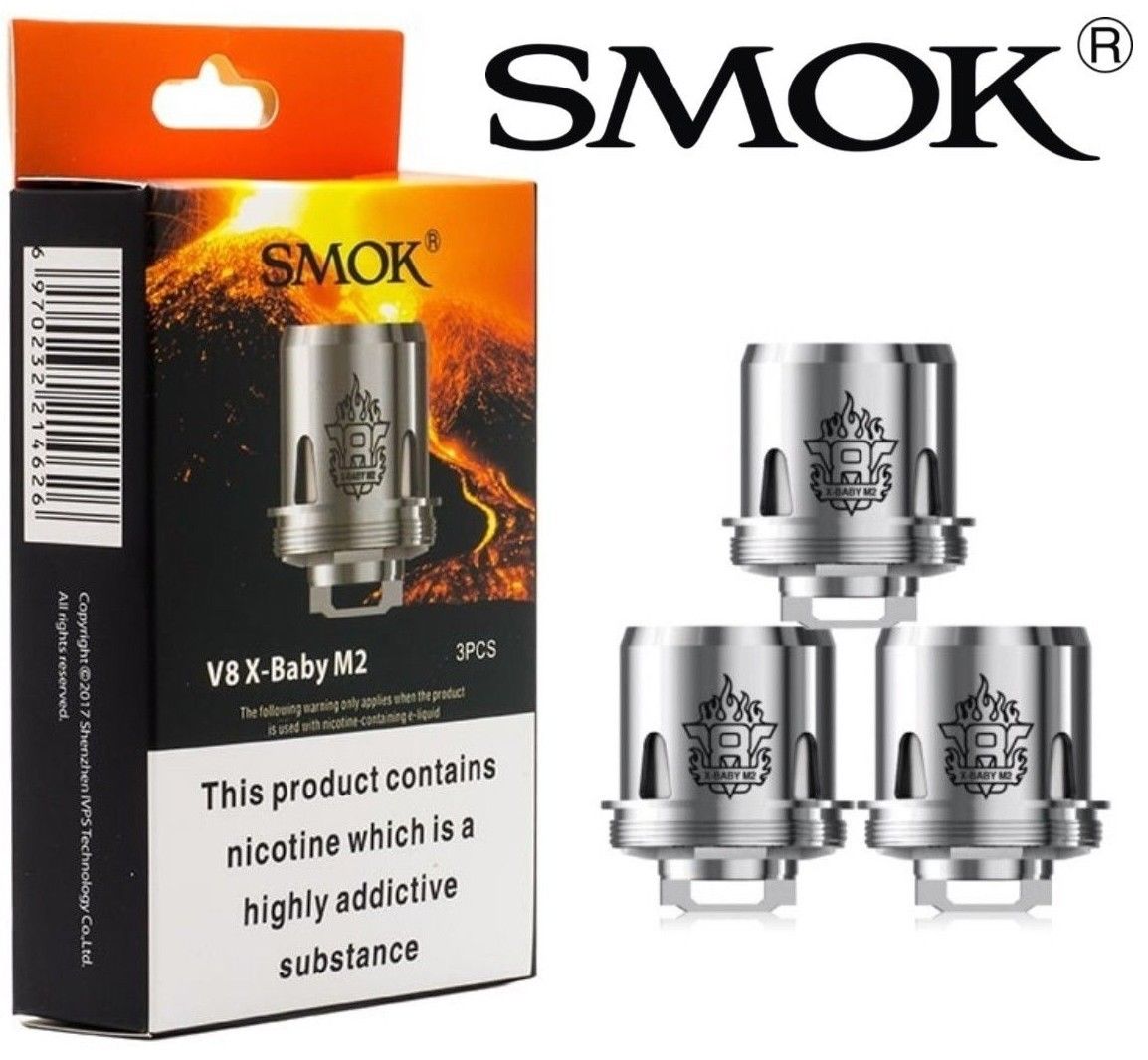 Smok V8 X-Baby Coils - 3pk