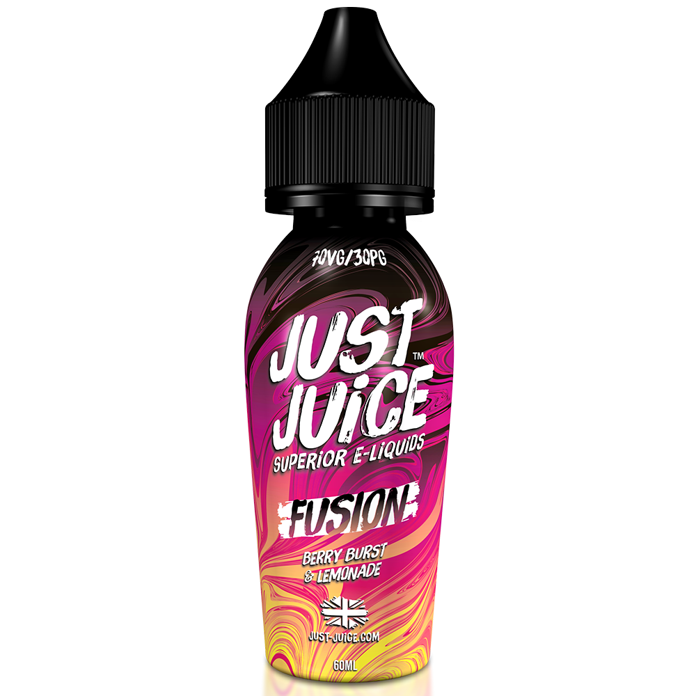 Just Juice Fusion Berry Burst and Lemonade 50ml 0mg Shortfill E-Liquid