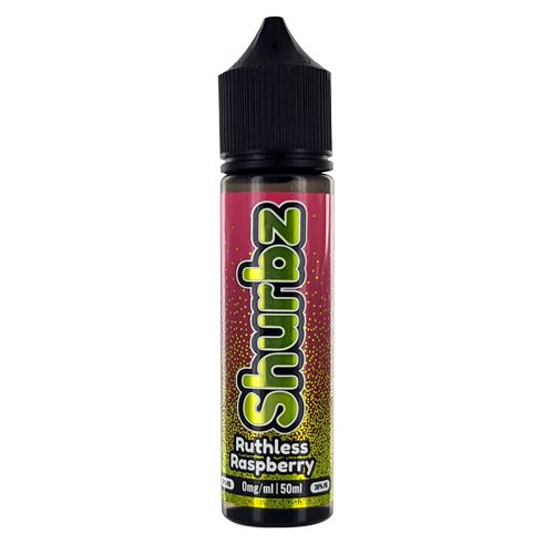 Ruthless Raspberry E-liquid by Shurbz 50ml Shortfill