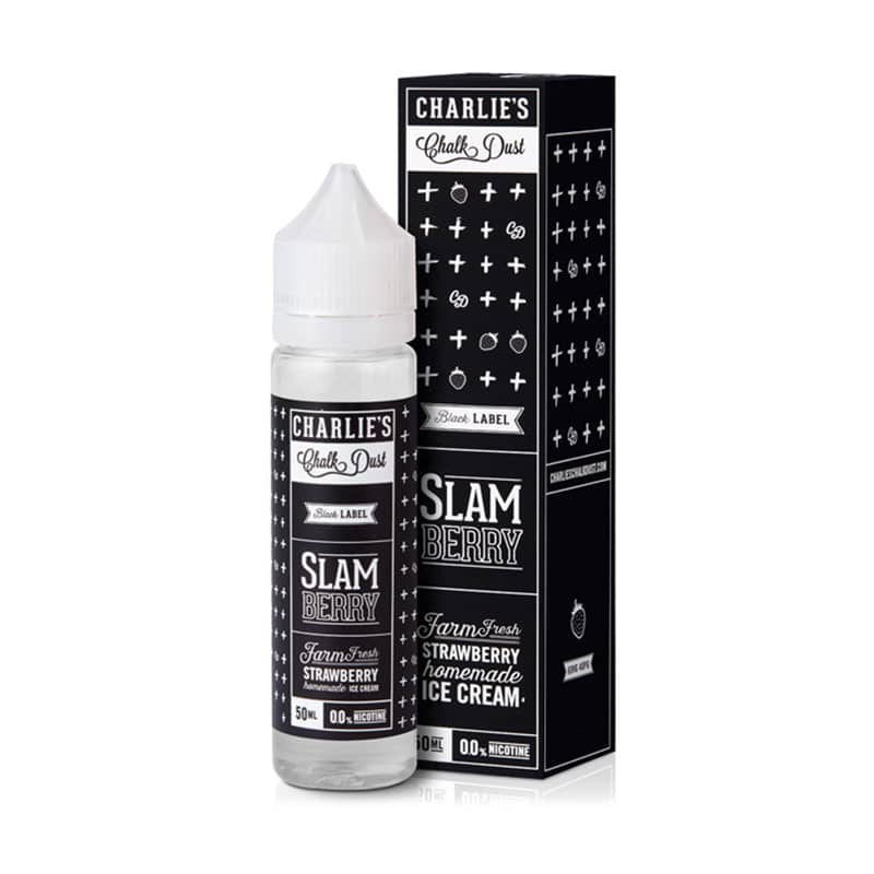 Charlie's Chalk Dust Black Label Slam Berry 0mg 50ml Short Fill E-Liquid