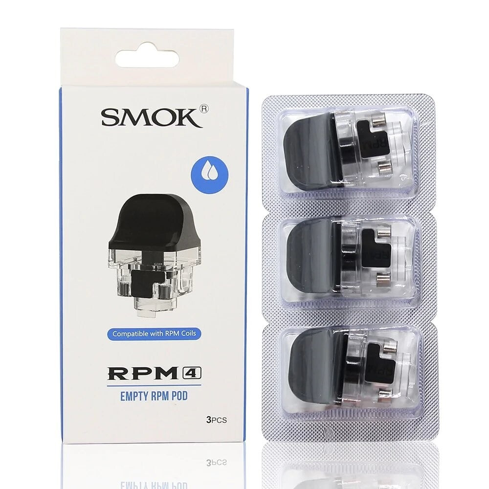 Smok RPM 4 Replacement Pods 3pcs – Vapor Shop Direct